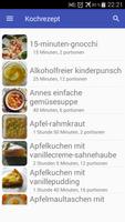 Kochrezepte app in Deutsch kostenlos offline poster