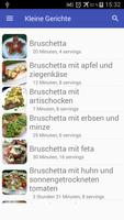 Antipasto (Kleine Gerichte) rezepte app offline poster