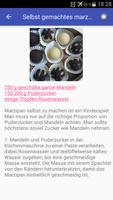 Marzipan Rezepte Deutsch Kostenlos Offline screenshot 1