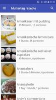 Muttertag rezepte Plakat