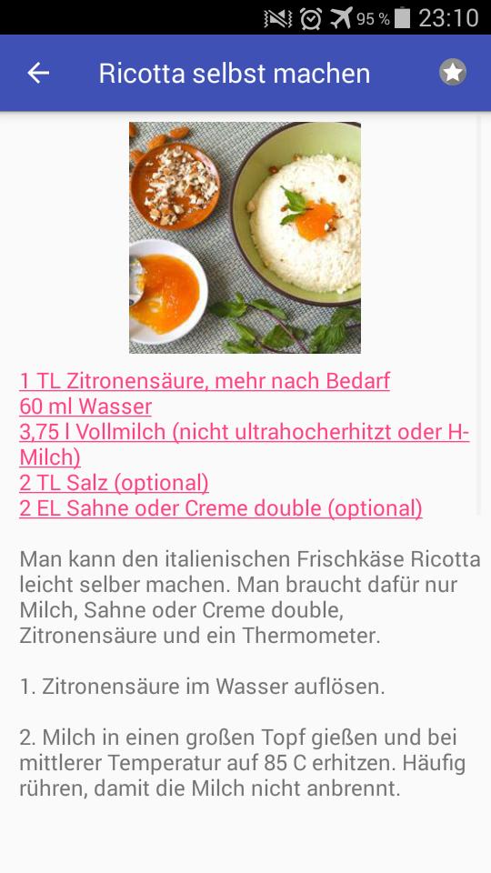 Rezepte ohne Kochen in Deutsch kostenlos offline for Android - APK Download