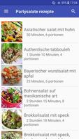 Partysalate rezepte poster