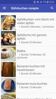 Rührkuchen rezepte poster