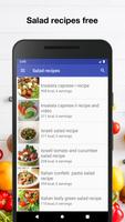 Salad recipes الملصق