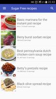 Sugar Free recipes постер
