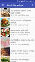 4th of July recipe app offline screenshot 3