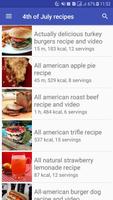 4th of July recipe app offline poster