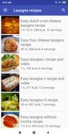 Lasagna recipes screenshot 3