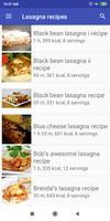 Lasagna recipes poster