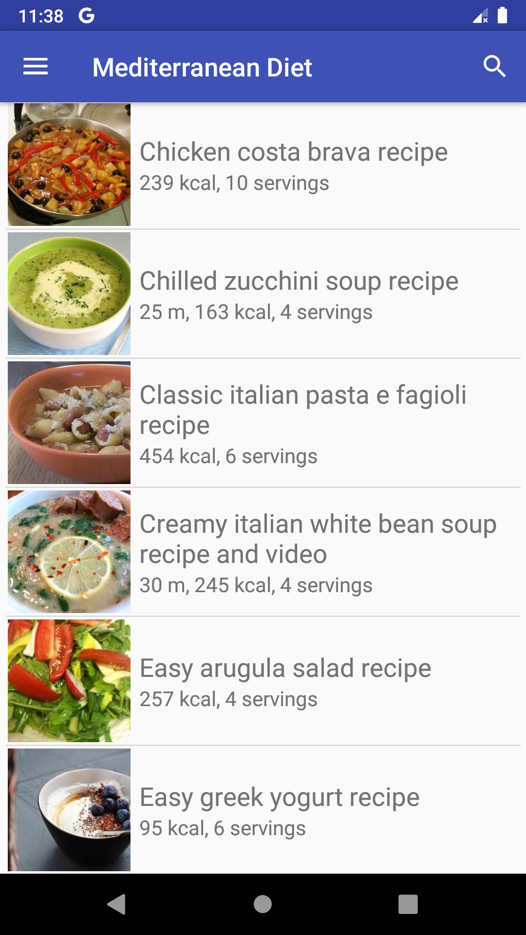 mediterranean diet recipe app