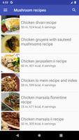 Mushroom recipes screenshot 3
