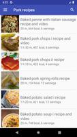 Pork recipes screenshot 3