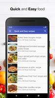 Quick and easy recipes free app offline with photo poster