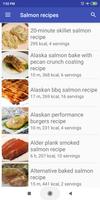 Salmon recipes poster
