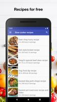 Slow cooker recipes poster