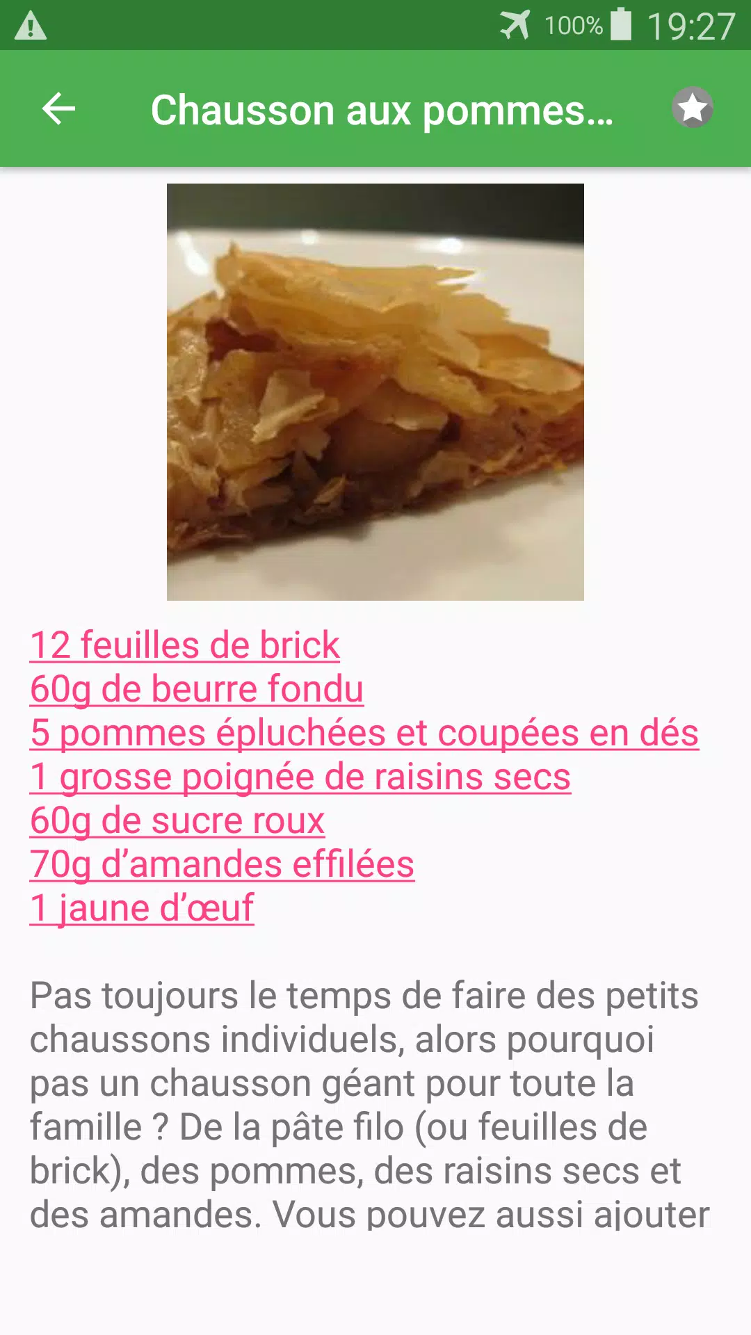 Chausson aux pommes for Android - APK Download