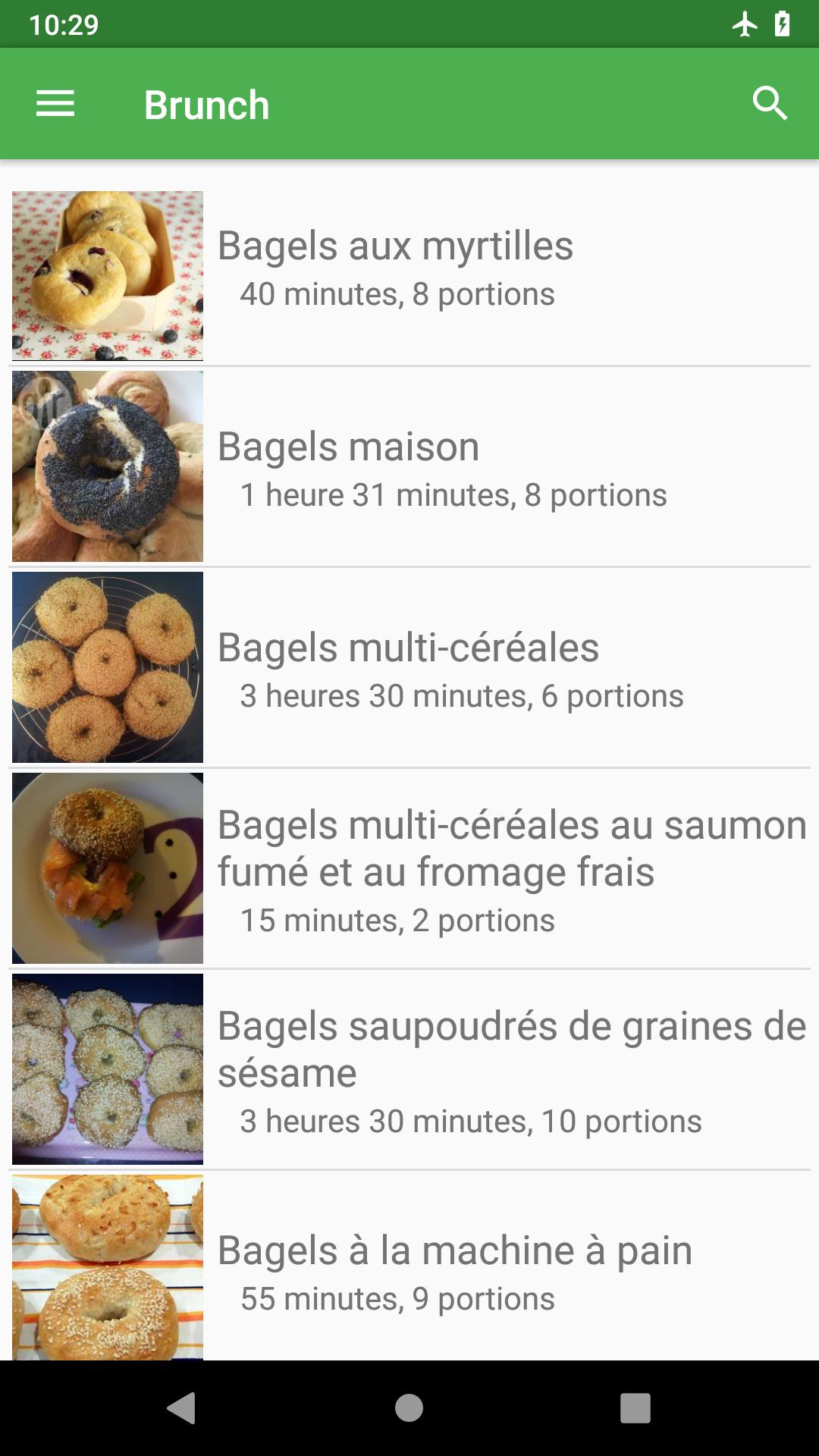 Brunch Avec Calories Recettes En Francais For Android Apk Download