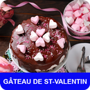 Gâteau de St-Valentin avec calories recettes. APK