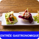Entrée gastronomique avec calories recettes. APK