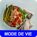Mode de vie avec calories recettes en français. APK