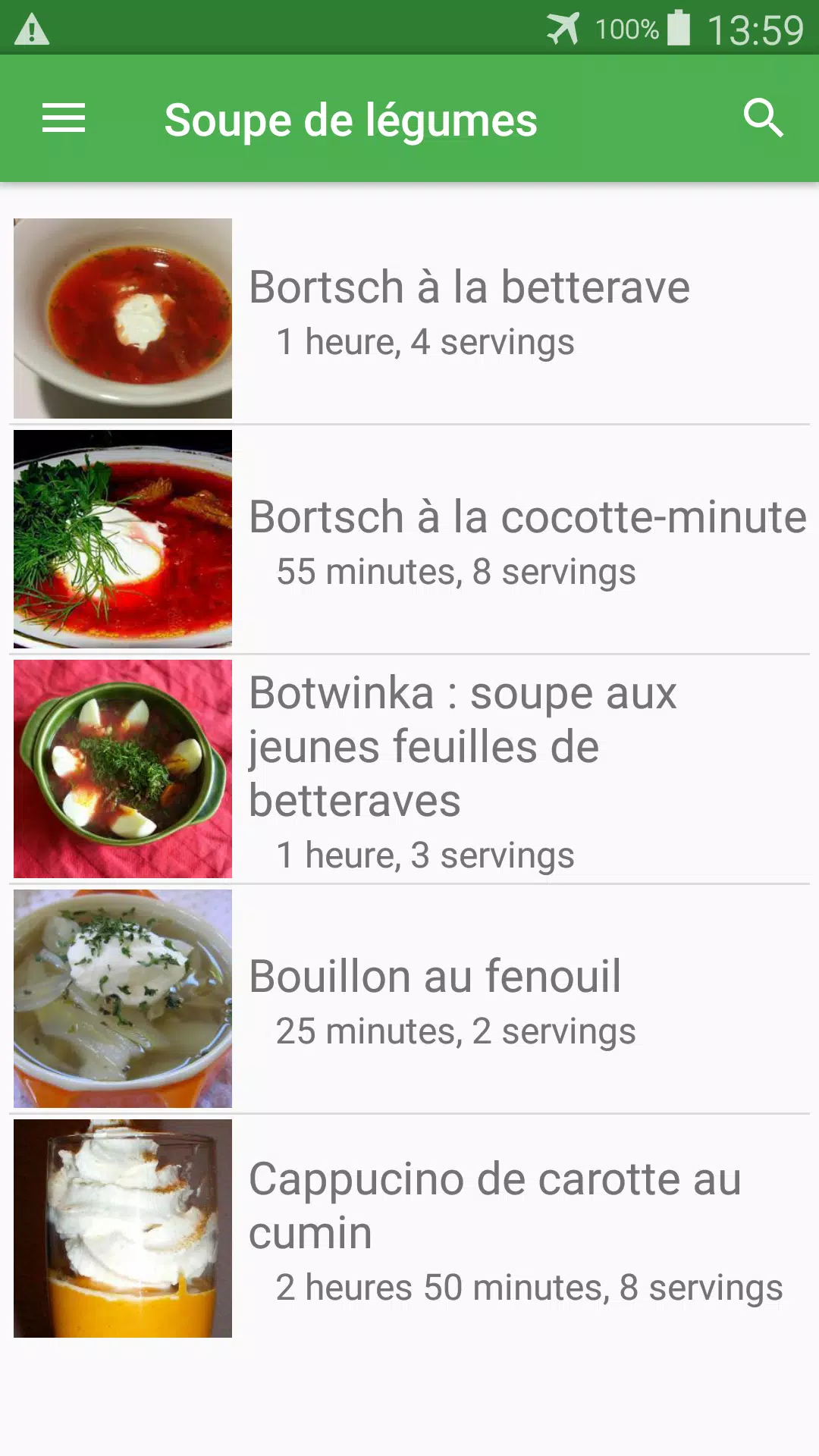 Soupe de légumes for Android - APK Download