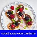 Sucré-salé pour l'apéritif avec calories recettes. APK