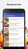 Passover recipes poster