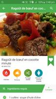 Recettes de viande capture d'écran 1