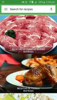 Receitas de Carne Cartaz