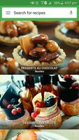 Dessert Recettes Affiche