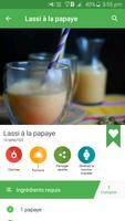 Recettes de jus capture d'écran 3