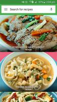 Koreanische Rezepte Plakat