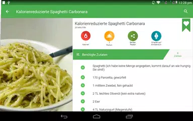 kalorienarme Rezepte XAPK Herunterladen