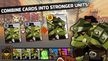 The Wonder Stone: Card Merge Defense Strategy Game تصوير الشاشة 2