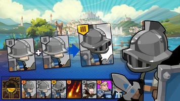 The Wonder Stone: Hero Merge Defense Clan Battle ảnh chụp màn hình 1