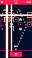 Neon Block Blast poster