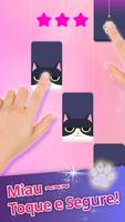 Magic Cat Piano Tiles Cartaz