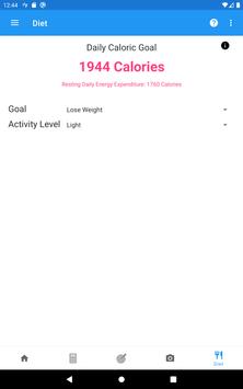 Body Measurement Body Fat And Weight Loss Tracker For