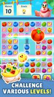 Bubble CoCo Match 3 - Harvest Time اسکرین شاٹ 1