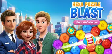 Hexa Puzzle Blast: Match & Collapse