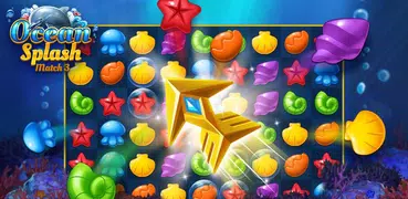 Ocean Splash: Jogos de Puzzle