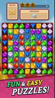 Jewels and Gems Blast: Match 3 الملصق