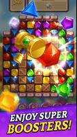 Jewels and Gems Blast: Match 3 imagem de tela 2