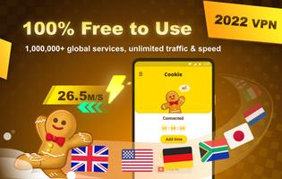 Cookie VPN & Secure Proxy ảnh chụp màn hình 1