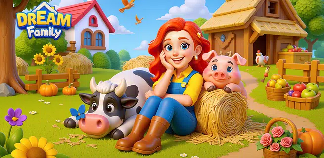 Dream Family - Match-3-Spiel