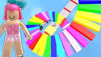Cookie Swirl Parkour Obby Game Ekran Görüntüsü 3