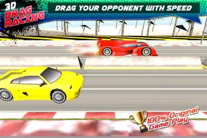 Drag Racing jeu voiture  3D capture d'écran 2