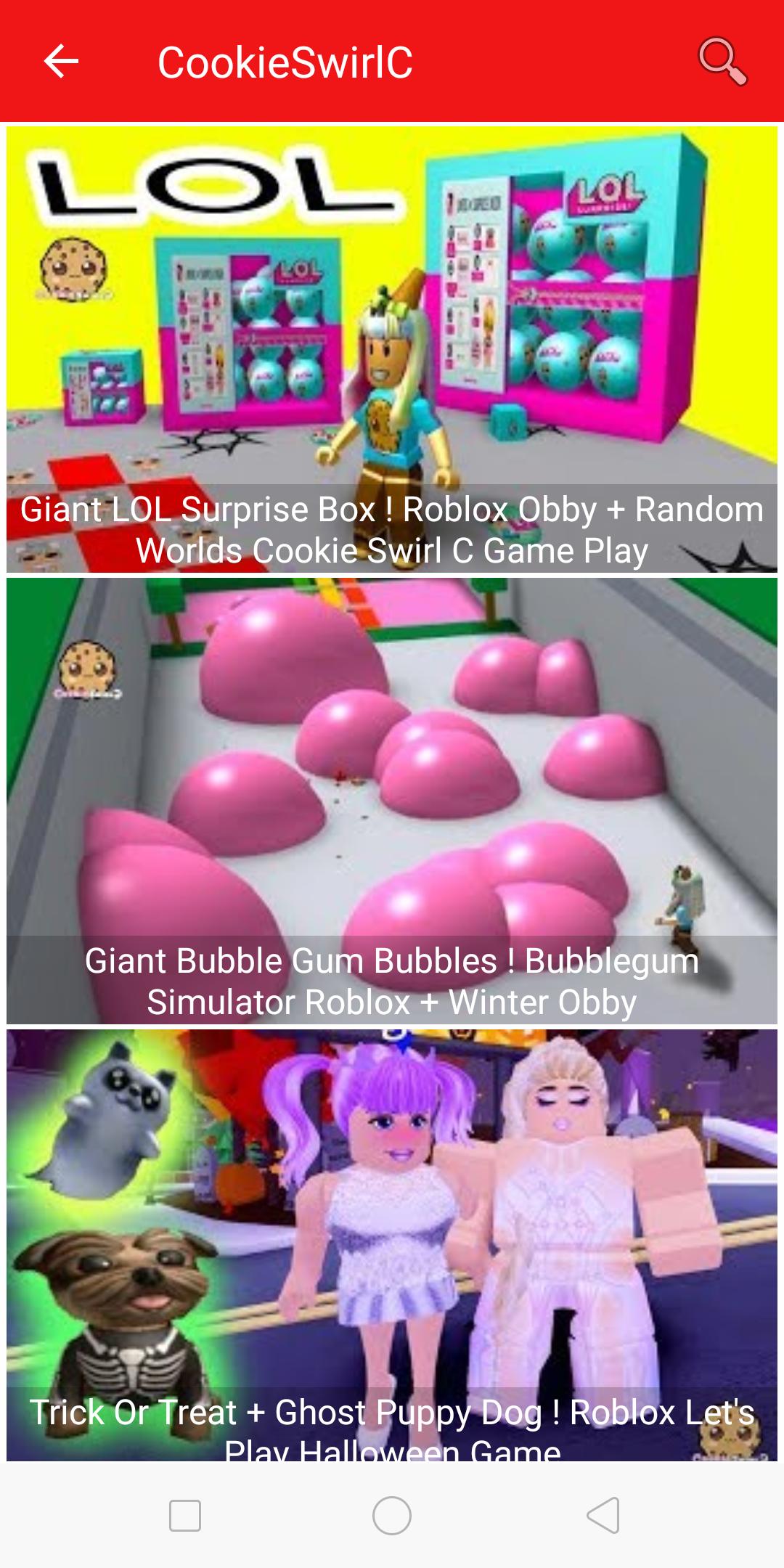 Crazy Cookie World Swirl Videos For Android Apk Download - worlds made for me roblox obby random world cookie swirl c