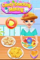 Candy Snacking Making Poster