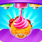 Summer Fruit Sundae - Cooking أيقونة